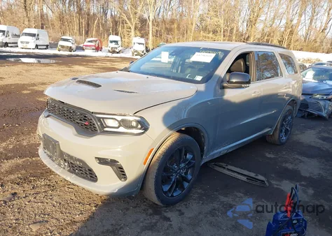 2022 Dodge Durango Gt Plus Awd from USA, damaged, VIN 1C4RDJDGXNC206294